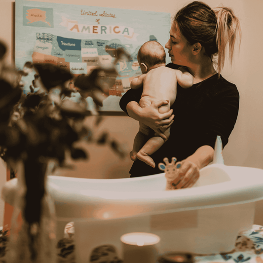 BAÑO SIN LÁGRIMAS (NI DE BEBÉ NI DE PAPÁ)